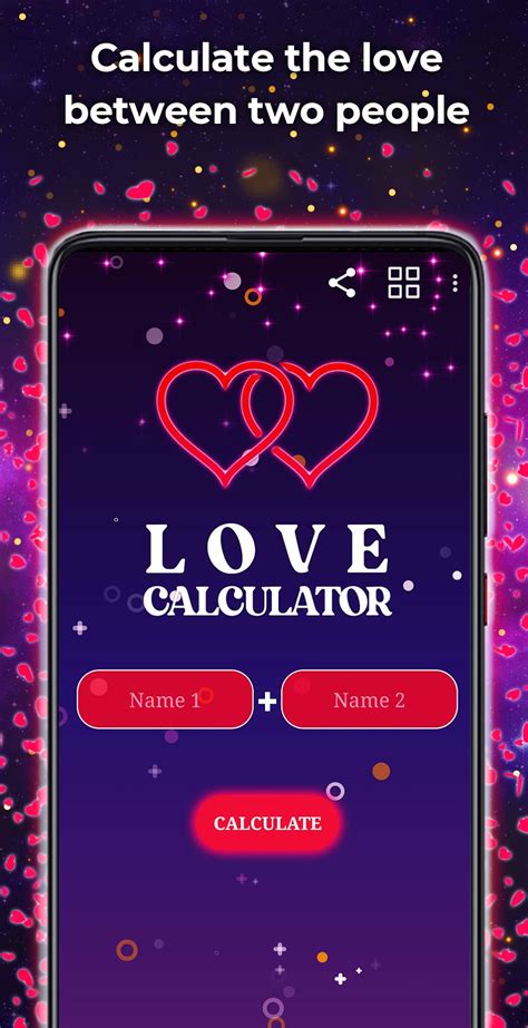 Love Calculator by name (Android) software credits, cast, crew of song
